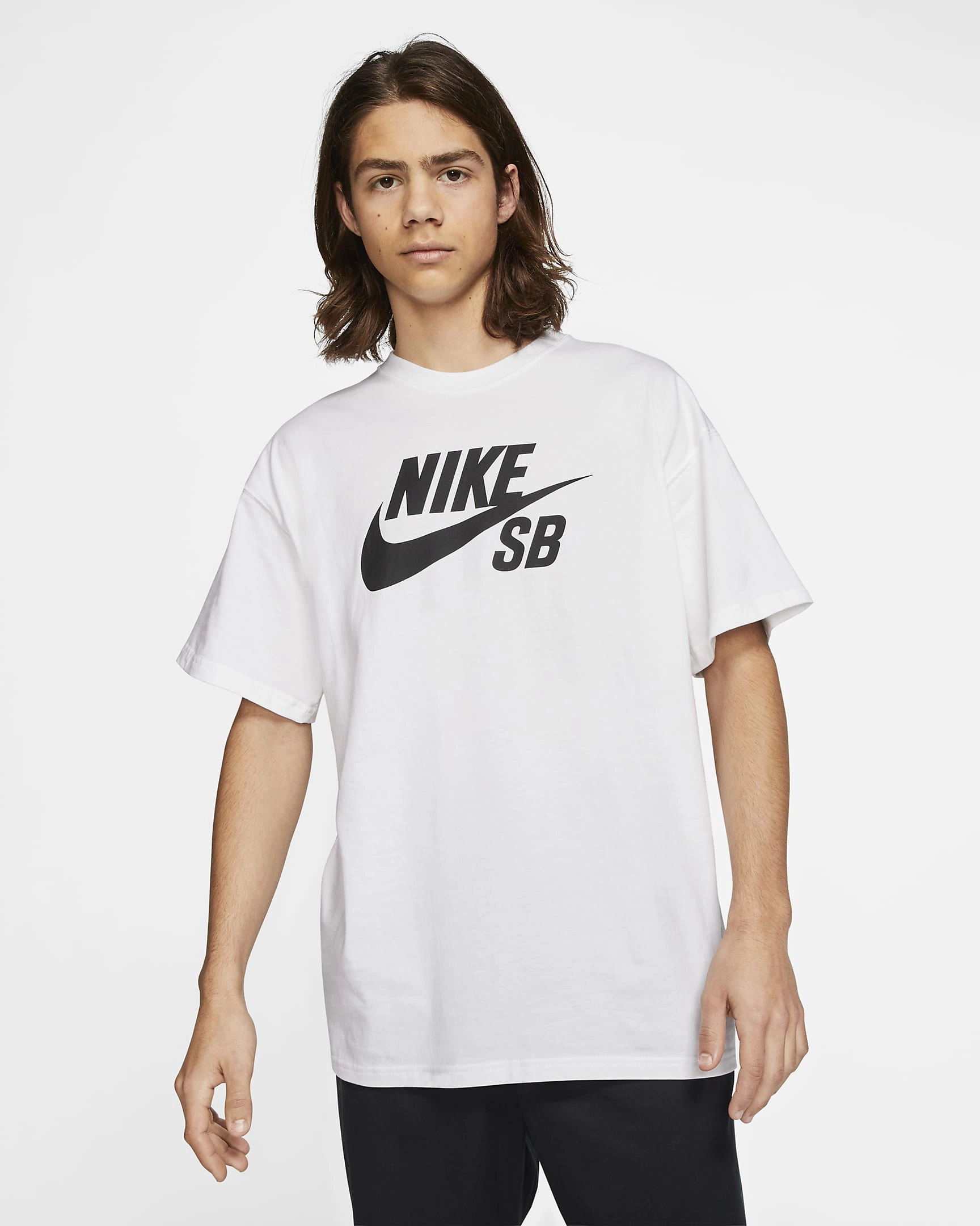 Nike SB Logo Skate T-Shirt: Pure Skate Vibes, Klaar om te Rollen!